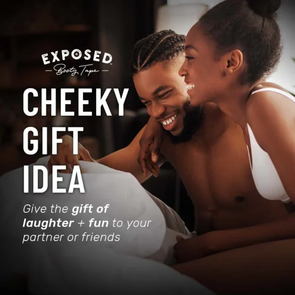 Couples Co. Exposed Booty Tape Butt Cheek Spreader - Cheeky Gift Idea