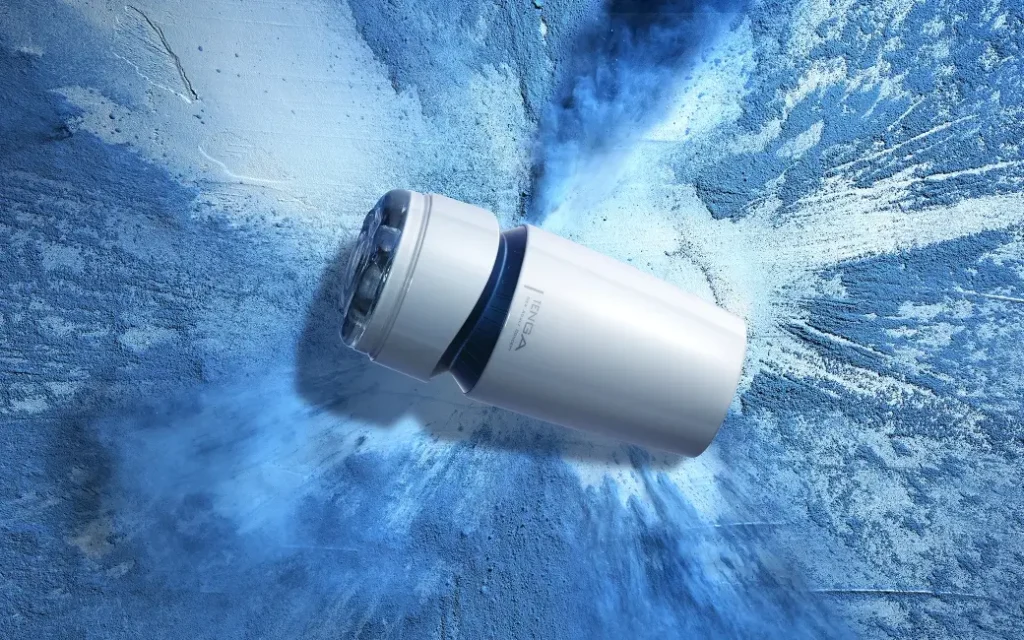 TENGA AERO Suction Stroker - Cobalt Ring - Sucking Masturbator for Men