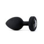 b-vibe vibrating jewel advanced plug - Black