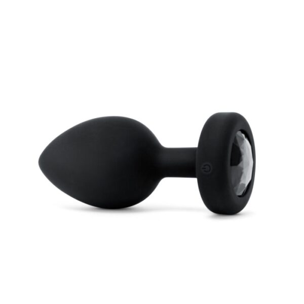 b-vibe vibrating jewel advanced plug - Black