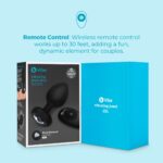 b-vibe vibrating jewel advanced plug - Black