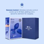 b-vibe vibrating jewel experienced plug - Navy