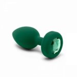b-vibe vibrating jewel intermediate plug - Emerald