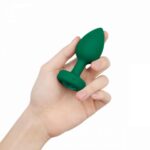 b-vibe vibrating jewel intermediate plug - Emerald