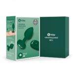 b-vibe vibrating jewel intermediate plug - Emerald