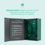 b-vibe vibrating jewel intermediate plug - Emerald