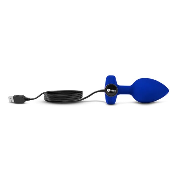 b-vibe vibrating jewel experienced plug - Navy