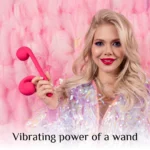 Snail Vibe Original Dual Stimulation Vibrator - Pink | Vibration Power of a Wand