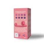 Snail Vibe Original Dual Stimulation Vibrator - Pink packaging rear