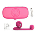 Snail Vibe Original Dual Stimulation Vibrator - Pink