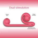 Snail Vibe Original Dual Stimulation Vibrator - Pink