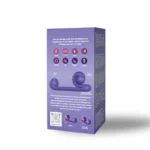 Snail Vibe Original Dual Stimulation Vibrator - Purple packaging rear