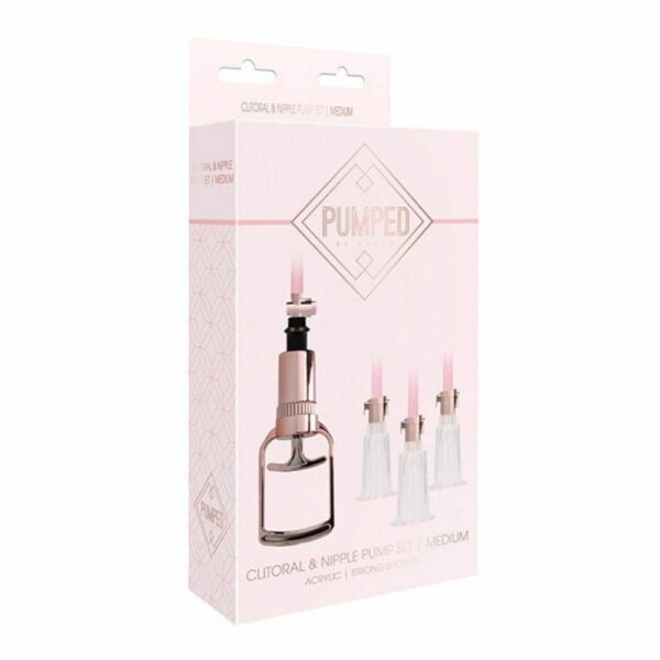 Shots Pumped Clitoral and Nipple Pump Set