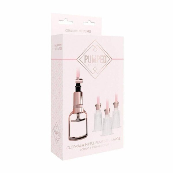 Shots Pumped Clitoral and Nipple Pump Set