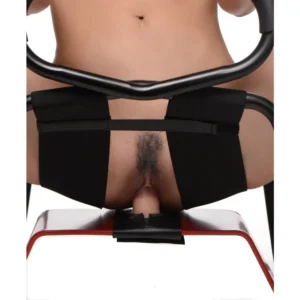 LoveBotz Extreme Restraints Bangin Bench EZ-Ride Sex Stool with Handles
