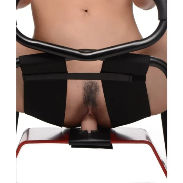 LoveBotz Extreme Restraints Bangin Bench EZ-Ride Sex Stool with Handles