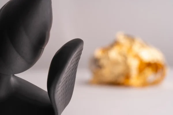 Rocks Off Cocktail Double Stimulation Butt Plug - Black