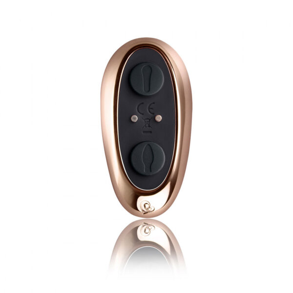 Rocks Off Cocktail Double Stimulation Butt Plug - Black