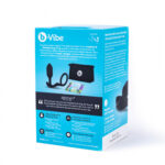 b-vibe vibrating snug & tug | Cock ring and weighted butt plug | medium