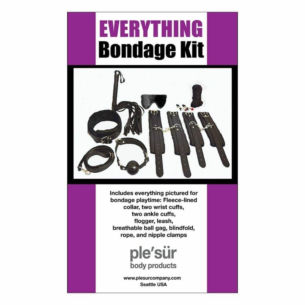 Secret play Secret Bondage 8 Pieces Set accessoires BDSM Purple