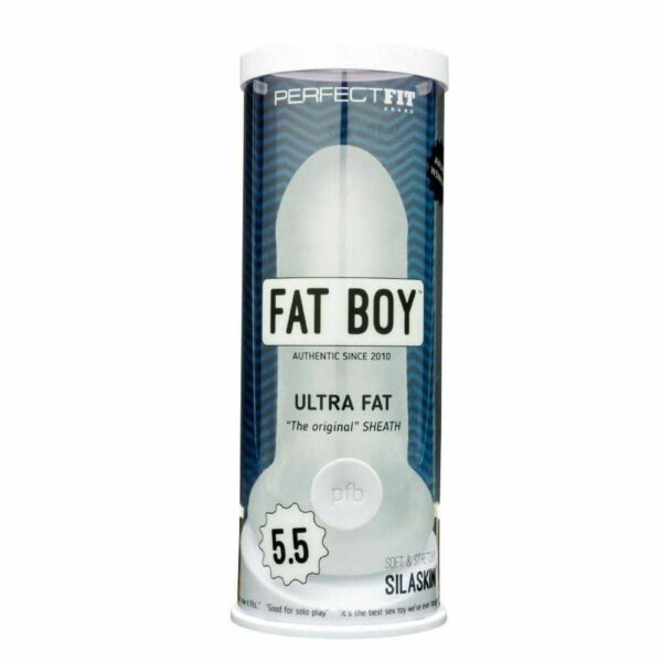 Perfect Fit Fat Boy Ultra Fat Penis Extender Sheath 5.5 inches