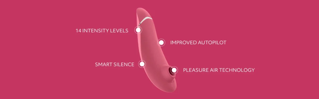 Womanizer Premium 2 Clit Vibrator - Innovation Bestselling