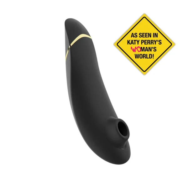 Womanizer Premium 2 Clitoral Vibrator - Black
