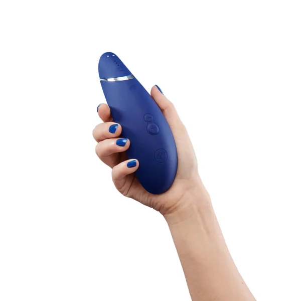 Womanizer Premium 2 Clitoral Vibrator - Blueberry