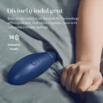 Womanizer Premium 2 Clitoral Vibrator - Blueberry