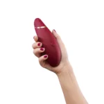 Womanizer Premium 2 Clitoral Vibrator - Bordeaux