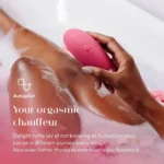 Womanizer Premium 2 Clitoral Vibrator - Raspberry