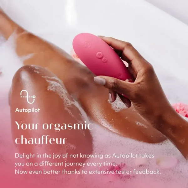 Womanizer Premium 2 Clitoral Vibrator - Raspberry
