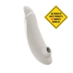 Womanizer Premium 2 Clitoral Vibrator - Warm Gray