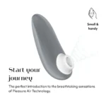 Womanizer Starlet 3 Compact Clitoral Stimulator with Pleasure Air Technology - Gray