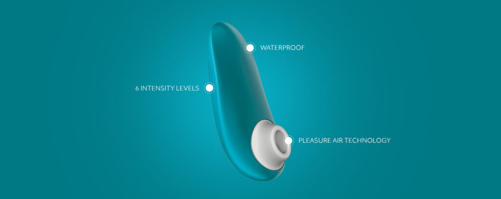 Womanizer Starlet 3 Compact Clitoral Stimulator with Pleasure Air Technology Highlights