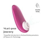 Womanizer Starlet 3 Compact Clitoral Stimulator with Pleasure Air Technology - Pink