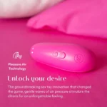 Womanizer Starlet 3 Compact Clitoral Stimulator with Pleasure Air Technology - Pink