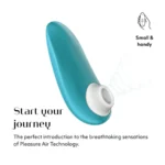 Womanizer Starlet 3 Compact Clitoral Stimulator with Pleasure Air Technology - Turquoise