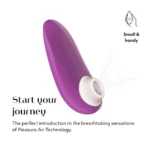 Womanizer Starlet 3 Compact Clitoral Stimulator with Pleasure Air Technology - Violet