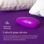 Womanizer Starlet 3 Compact Clitoral Stimulator with Pleasure Air Technology - Violet