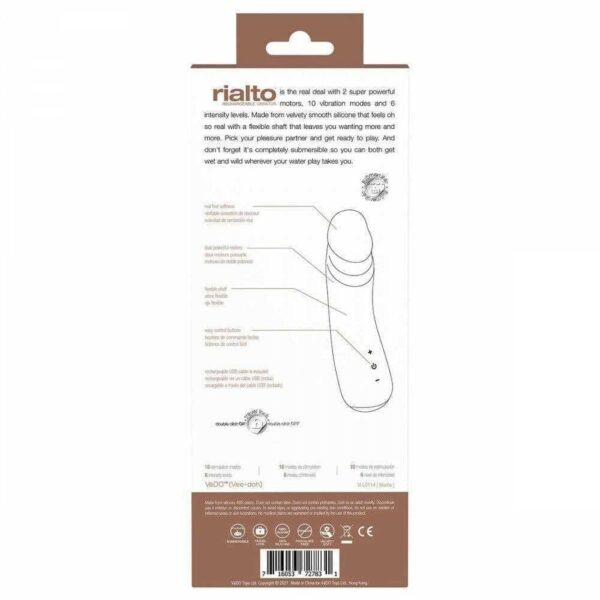 Vedo Rialto Vibrating Dildo