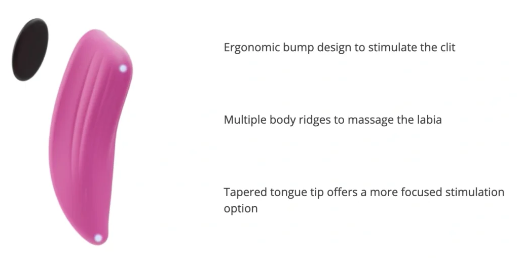 Lovense Ferri Wearable Panty Vibrator Design Features
