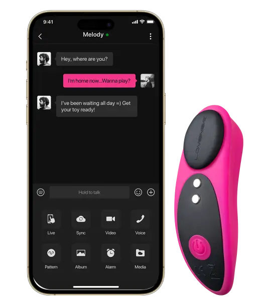 Lovense Ferri Wearable Panty Vibrator - Remote App