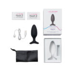 Lovense Hush 2 Medium (1.75") App & Remote Controlled Vibrating Butt Plug