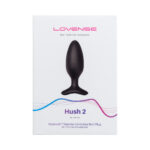 Lovense Hush 2 Medium (1.75") App & Remote Controlled Vibrating Butt Plug