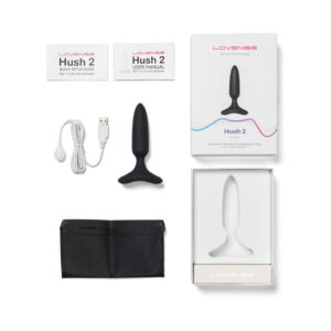 Lovense Hush 2 Xtra-Small (1") App & Remote Controlled Vibrating Butt Plug