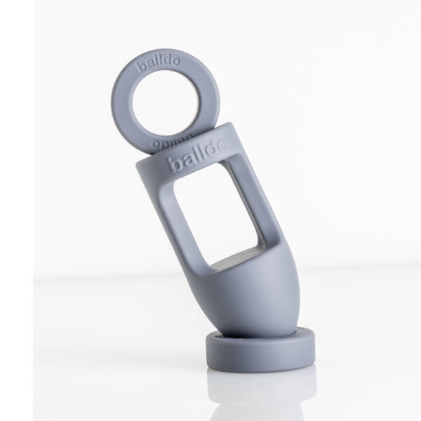 Balldo Set for Penetrative Sex with Your Balls - Steel Grey