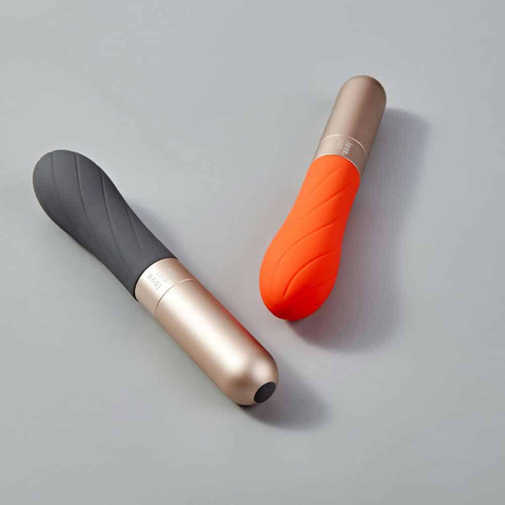 Love Not War Grá Textured Vibrator | Luxury Sex Toy for Women