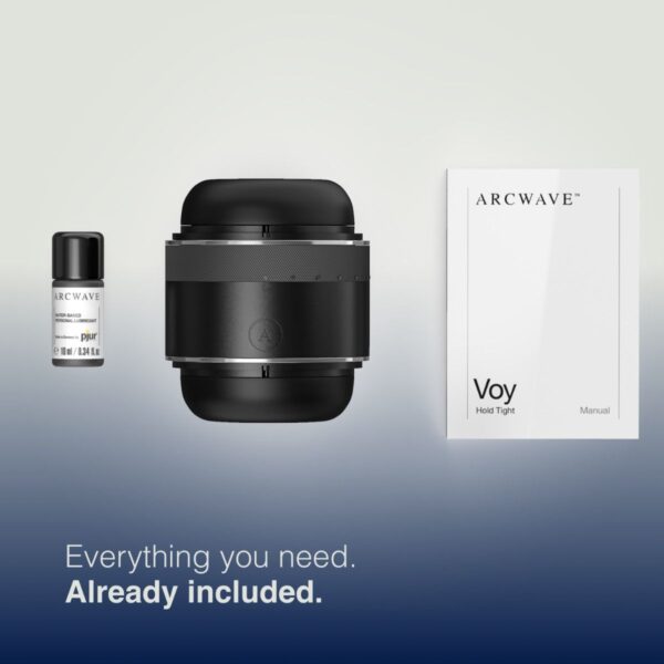 Arcwave Voy Compact Masturbator for Men - Everything you need already included