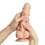 Vanilla Strap-on-Me Sliding Skin Realistic Dildo